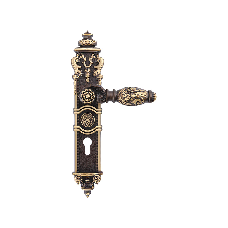 612-509 French Retro Luxury Long Painel Door Lock