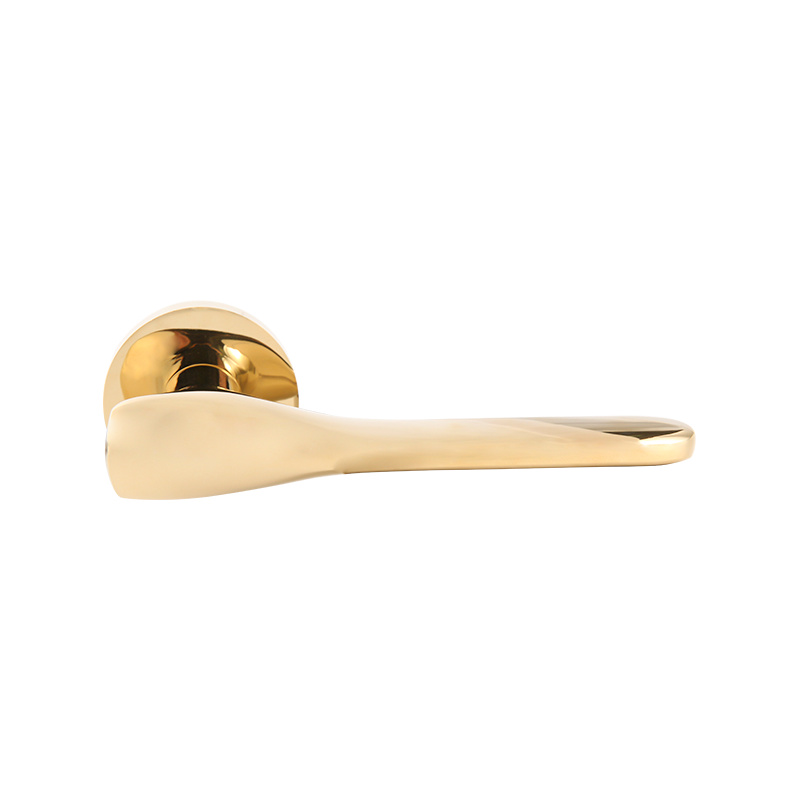 1732 French Light Luxury PVD Bright Bright Split Door Lock