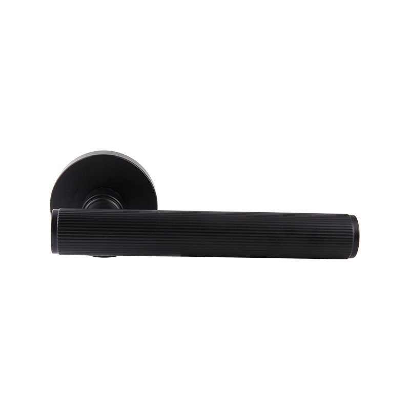 21-311 retro moderno simples luz luxuosa luxo preto bronze bloqueio bloqueio de porta dividida