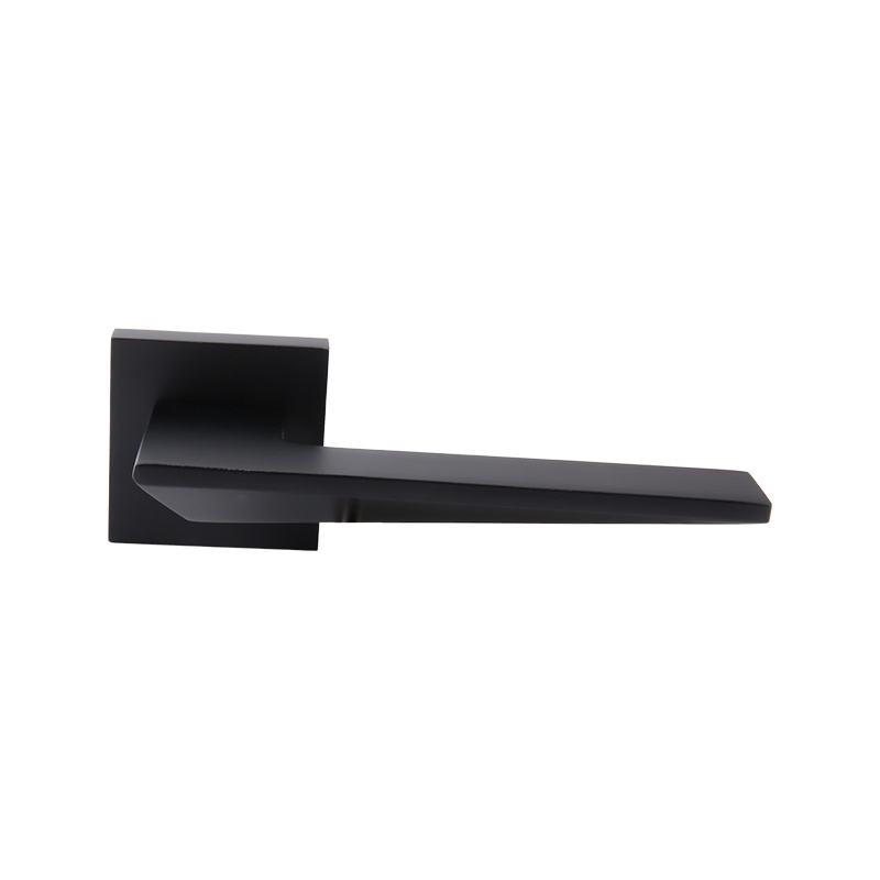 20-305 Minimalista Luz de luxo de luxo Silent Lock Body Black American Bedroom Faixa da porta