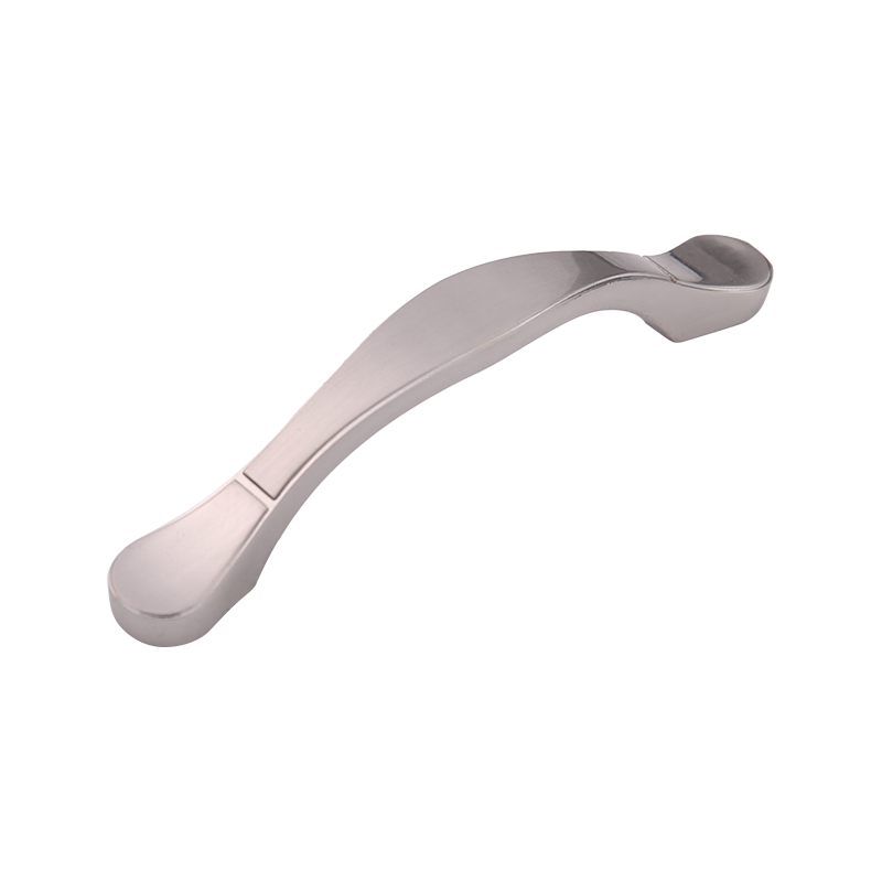 110 Bright Chrome Zinc Llight Gavet Gavet Double Hole Handle